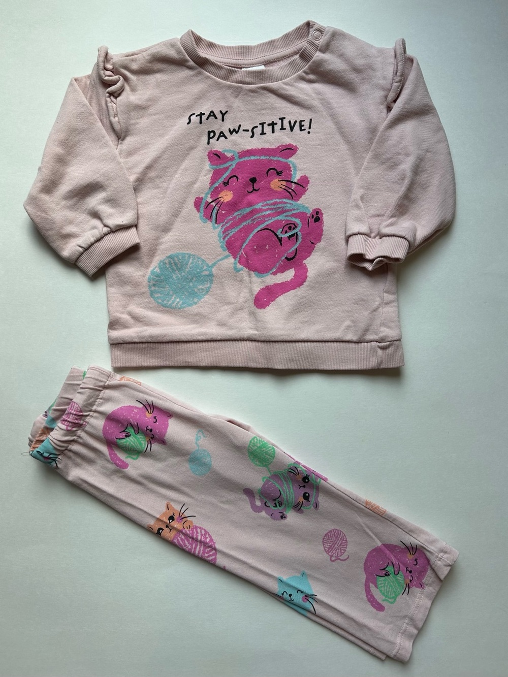 H&M Matching Set - Crewneck & Wide Leggings